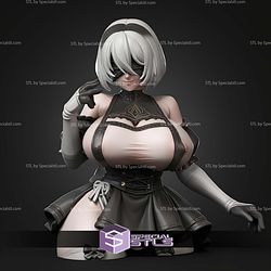 2B Big T Bust STL Files