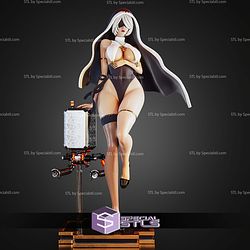 2B Nier Autamata Nun STL Files