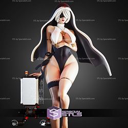 2B Nier Autamata Nun STL Files