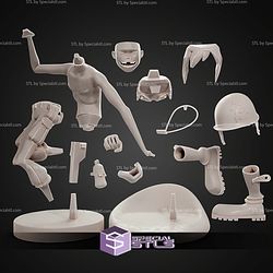 2D Dirty Harry Gorillaz STL Files