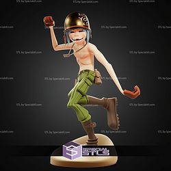 2D Dirty Harry Gorillaz STL Files