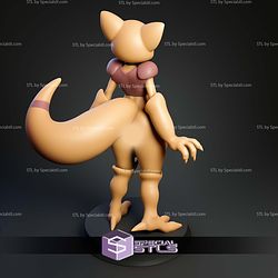Abra Pokemon Alternative STL Files