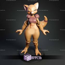 Abra Pokemon Alternative STL Files