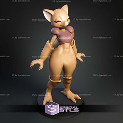 Abra Pokemon Alternative STL Files