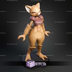 Abra Pokemon Alternative STL Files