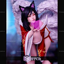 Ahri League Of LegendsB Blow Kiss STL Files