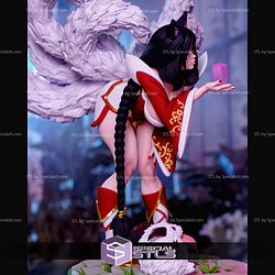 Ahri League Of LegendsB Blow Kiss STL Files