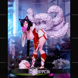 Ahri League Of LegendsB Blow Kiss STL Files