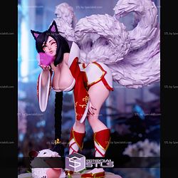 Ahri League Of LegendsB Blow Kiss STL Files