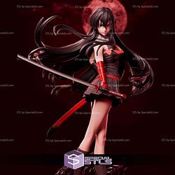 Akame Akame Ga Kill Red 1-6 STL Files