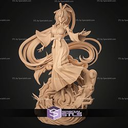 Akeno Himejima High School DxD 282mm STL Files