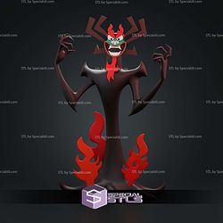 Aku Samurai Jack STL Files