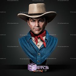 Alan Grant Portrait Bust 285mm STL Files