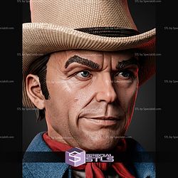 Alan Grant Portrait Bust 285mm STL Files