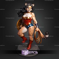 Anthro Wonder Woman STL Files