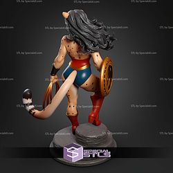Anthro Wonder Woman STL Files