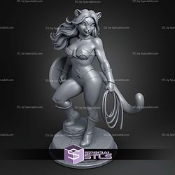 Anthro Wonder Woman STL Files
