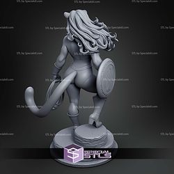 Anthro Wonder Woman STL Files