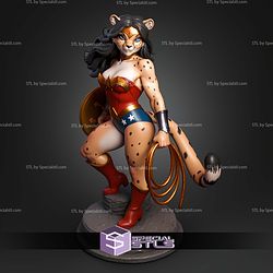 Anthro Wonder Woman STL Files