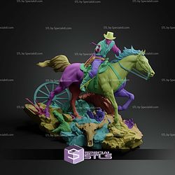 Arthur Morgan on Horse 325mm STL Files
