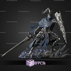 Artorias And Sif An Untold Story Figure Dark Souls 350mm STL Files