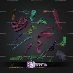 Artorias And Sif An Untold Story Figure Dark Souls 350mm STL Files