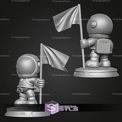 Astronaut Kid Basic STL Files