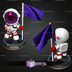 Astronaut Kid Basic STL Files