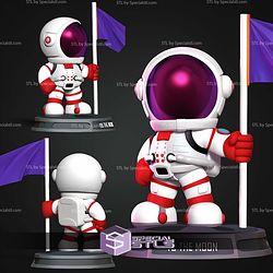 Astronaut Kid Basic STL Files