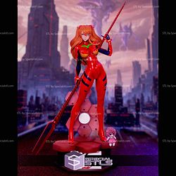 Asuka Evangelion STL Files