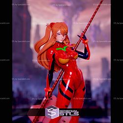 Asuka Evangelion STL Files