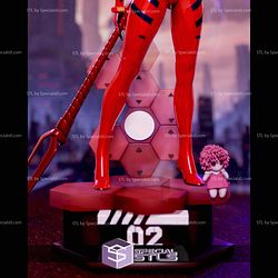 Asuka Evangelion STL Files