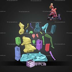 Asuka Langley Evangelion Confident Pose STL Files