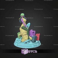 Asuka Langley Evangelion Confident Pose STL Files