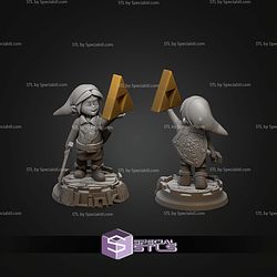 Basic Link Chibi STL Files