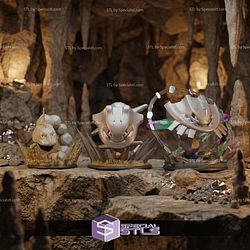 Basic Pokemon Collection Onix Steelix and Mega Steelix