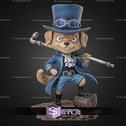 Basic STL Collection Chibi Sabo Golden Retriever