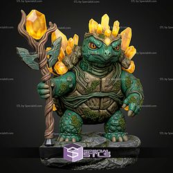 Basic STL Collection Stylized Turtle Guardian STL Files