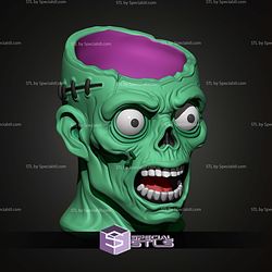 Basic STL Collection Zombie Candy Bowl