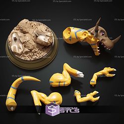 Basic STL Greymon Digimon
