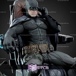 Batman on Throne STL Files