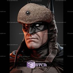 Batman Red Son Portrait Bust 370mm STL Files