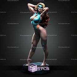 Blonde Blazer Star Suit STL Files