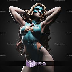 Blonde Blazer Star Suit STL Files
