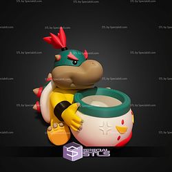 Bowser JR Palomera Popcorn Bucket STL Files