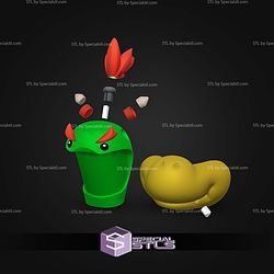 Bowser JR Palomera Popcorn Bucket STL Files