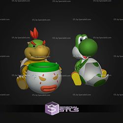 Bowser JR Palomera Popcorn Bucket STL Files