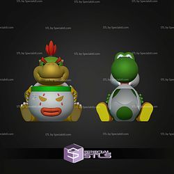 Bowser JR Palomera Popcorn Bucket STL Files