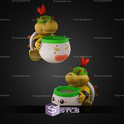 Bowser JR Palomera Popcorn Bucket STL Files