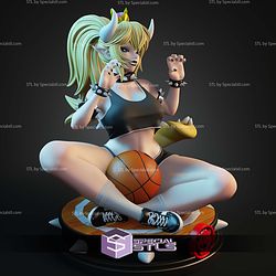 Bowsette Basketball STL Files